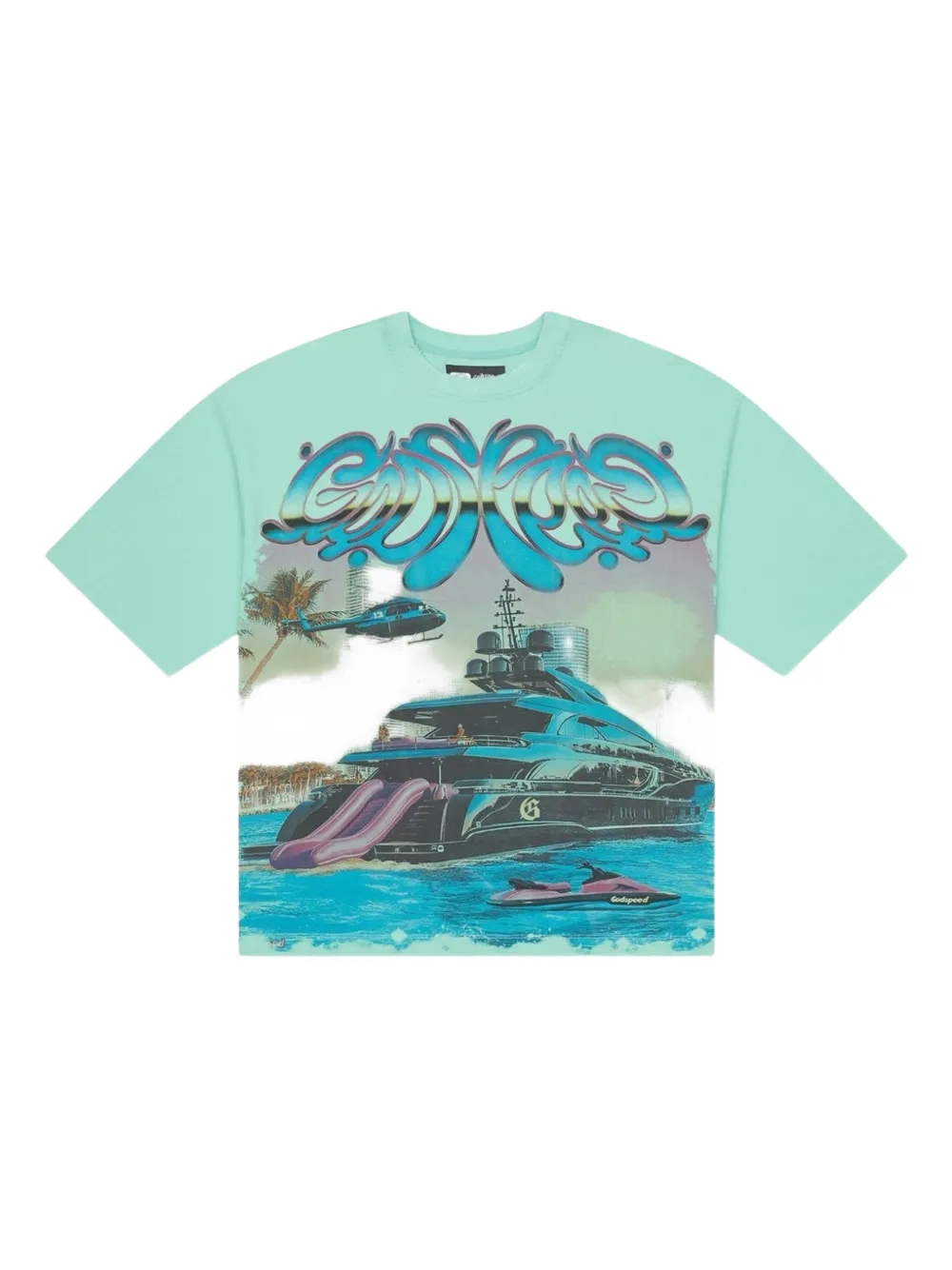 GODSPEED Memento Vivere graphic T-shirt